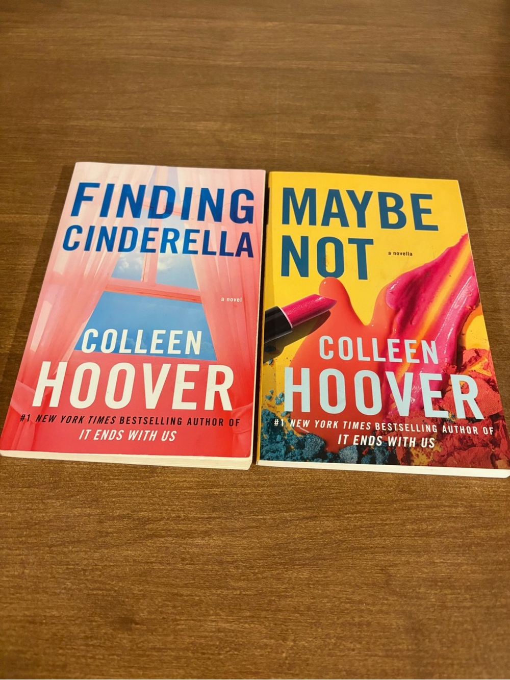 Colleen Hoover Book Bundle - Finding Cinderella and Maybe Not